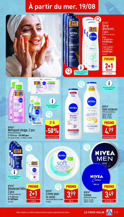 Aldi Dépliant 17.08.2026