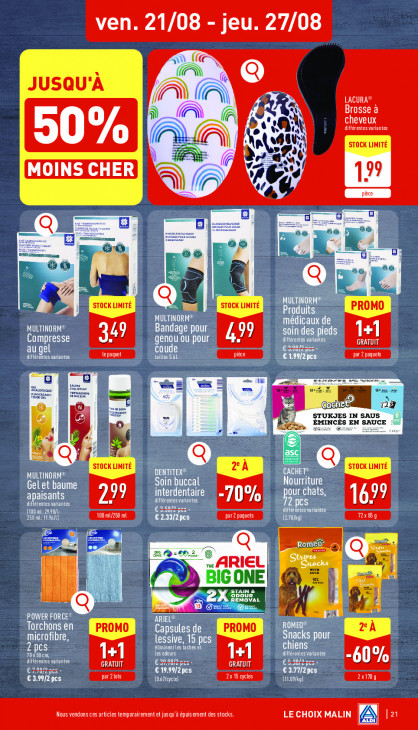 Aldi Dépliant 17.08.2026