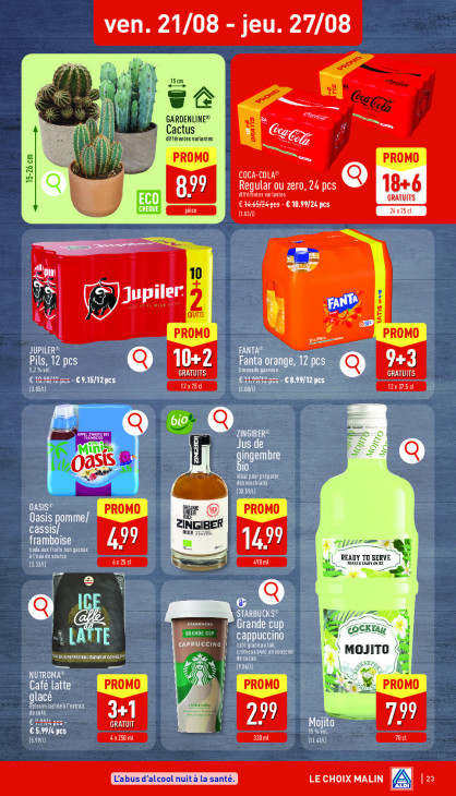 Aldi Dépliant 17.08.2026