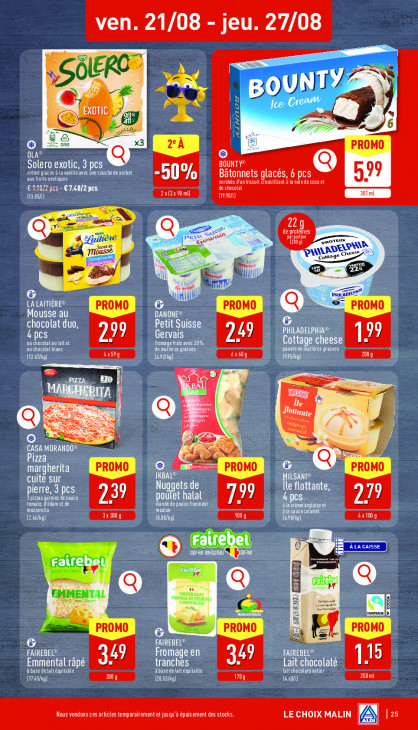 Aldi Dépliant 17.08.2026