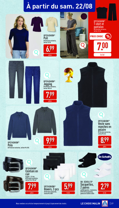 Aldi Dépliant 17.08.2026