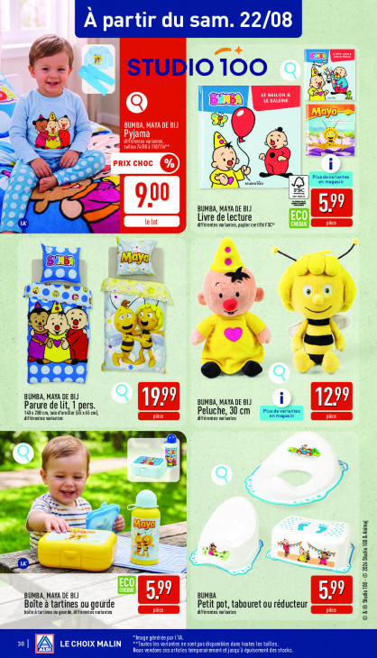 Aldi Dépliant 17.08.2026