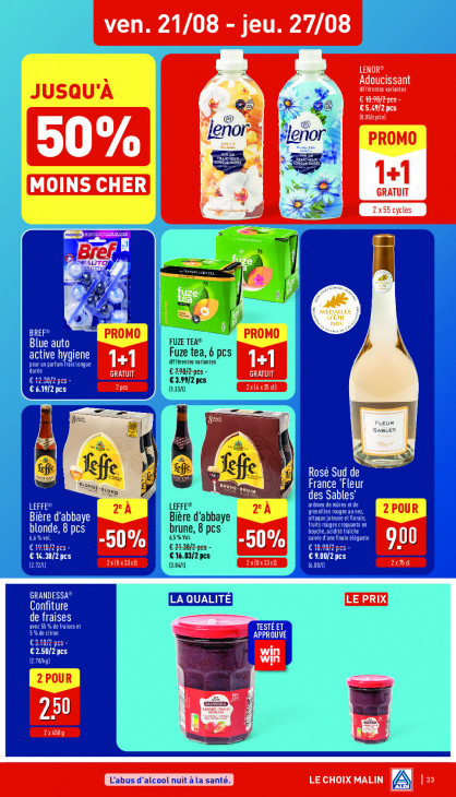 Aldi Dépliant 17.08.2026