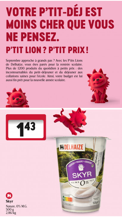 Delhaize Dépliant 13.08.2026
