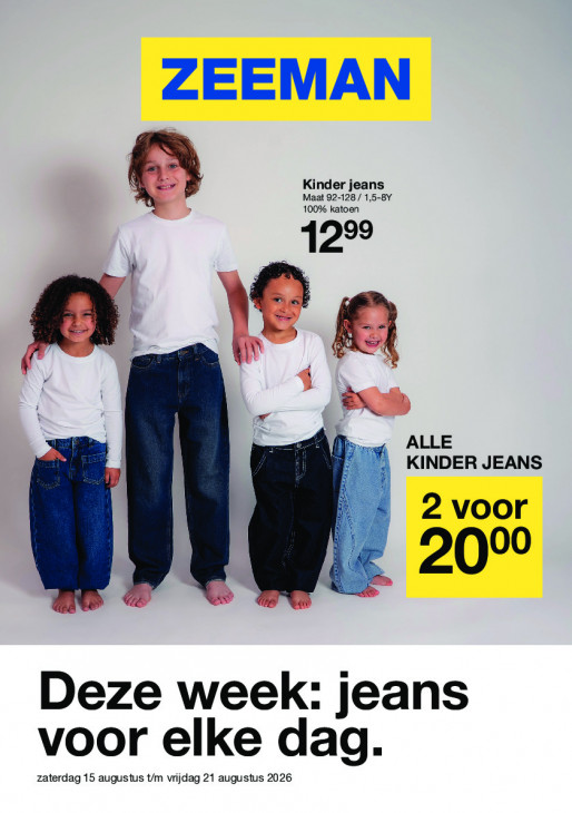 Zeeman 15.08.26 - 21.08.26