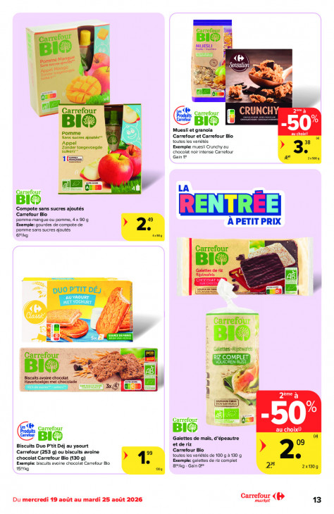 Carrefour Dépliant 19.08.2026