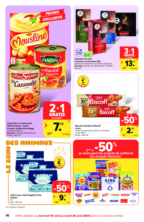 Carrefour Dépliant 19.08.2026