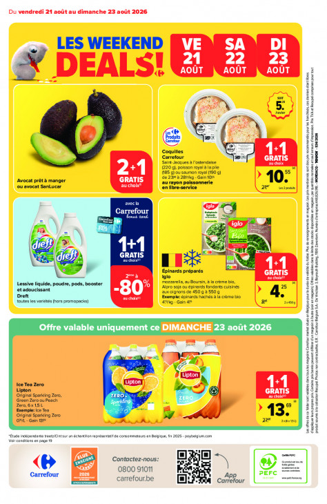 Carrefour Dépliant 19.08.2026