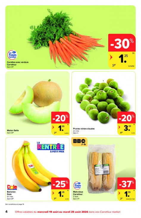 Carrefour Dépliant 19.08.2026