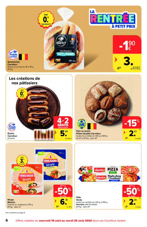 Carrefour Dépliant 19.08.2026