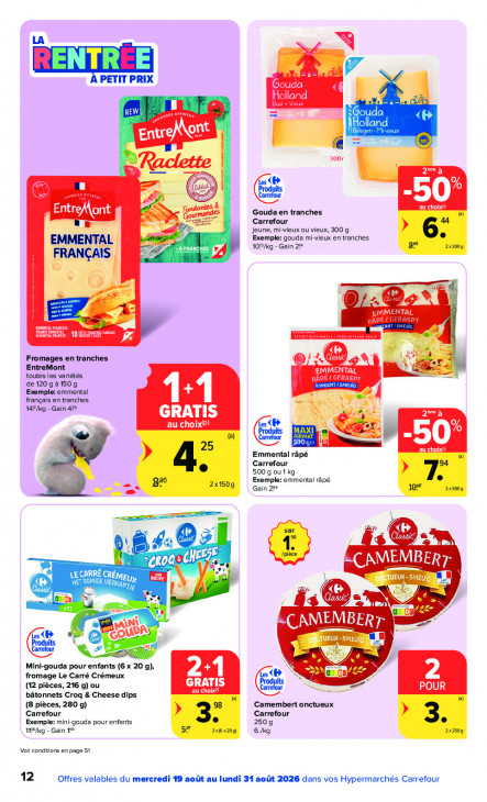 Carrefour Dépliant 19.08.2026