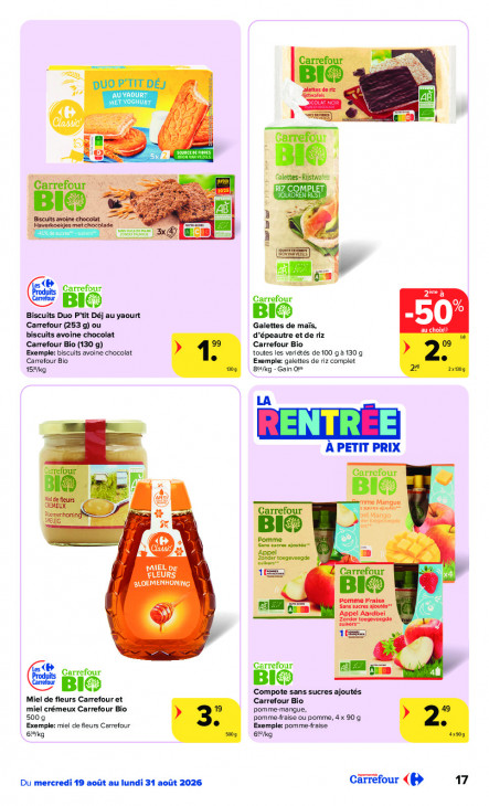 Carrefour Dépliant 19.08.2026