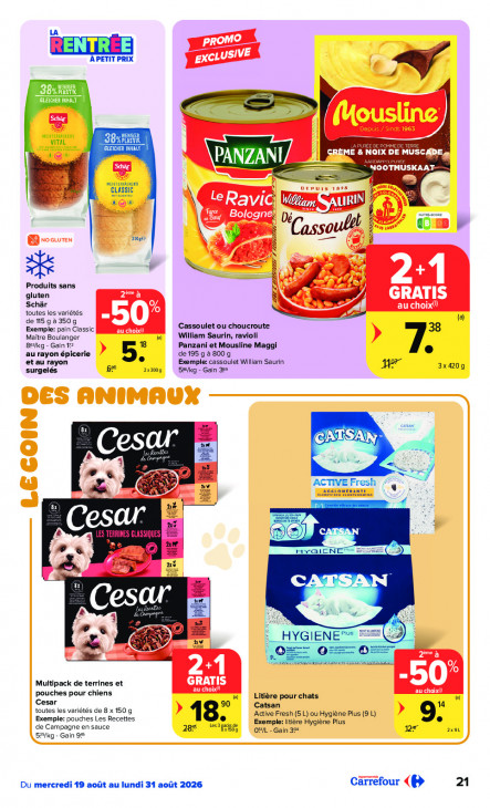 Carrefour Dépliant 19.08.2026