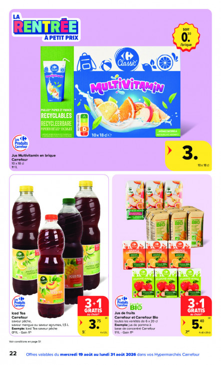 Carrefour Dépliant 19.08.2026
