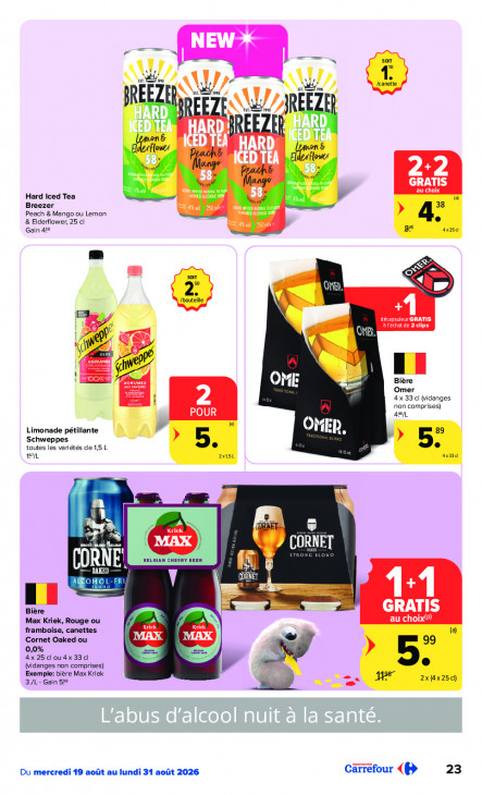 Carrefour Dépliant 19.08.2026