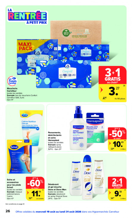Carrefour Dépliant 19.08.2026