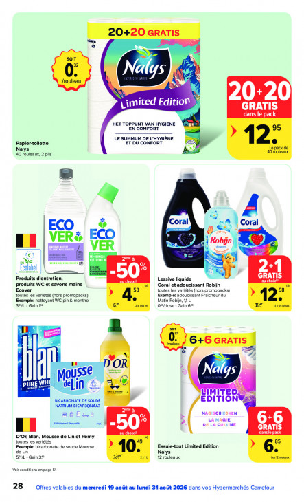 Carrefour Dépliant 19.08.2026