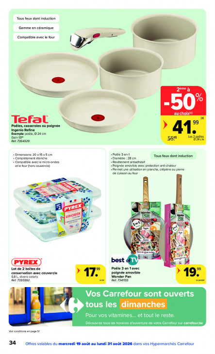 Carrefour Dépliant 19.08.2026