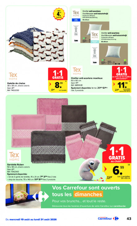 Carrefour Dépliant 19.08.2026