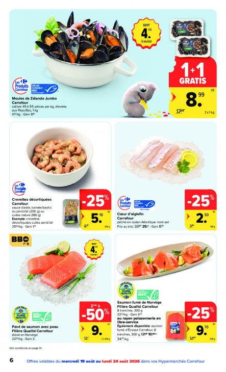 Carrefour Dépliant 19.08.2026