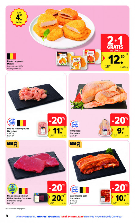 Carrefour Dépliant 19.08.2026