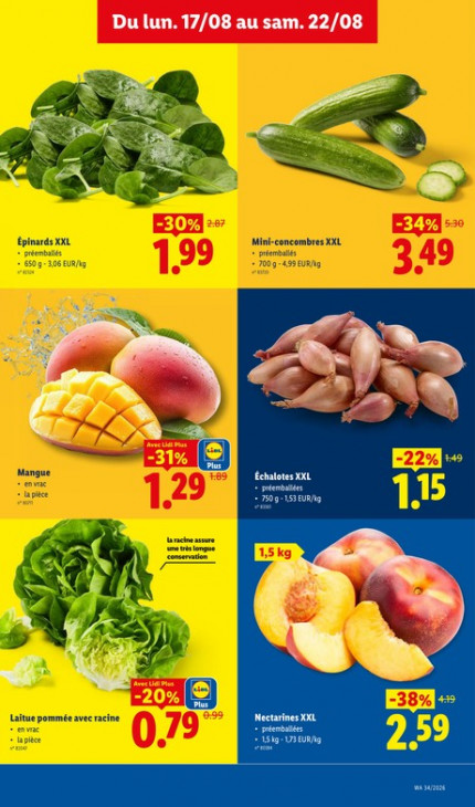 Lidl Dépliant 17.08.2026