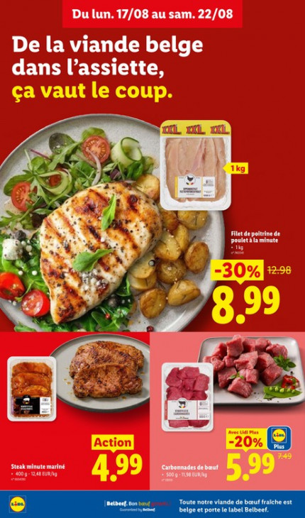 Lidl Dépliant 17.08.2026