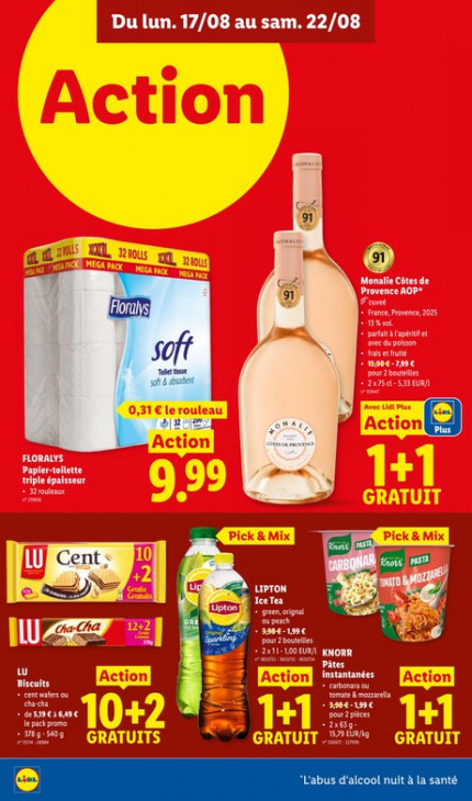 Lidl Dépliant 17.08.2026