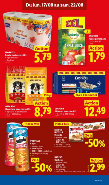 Lidl Dépliant 17.08.2026