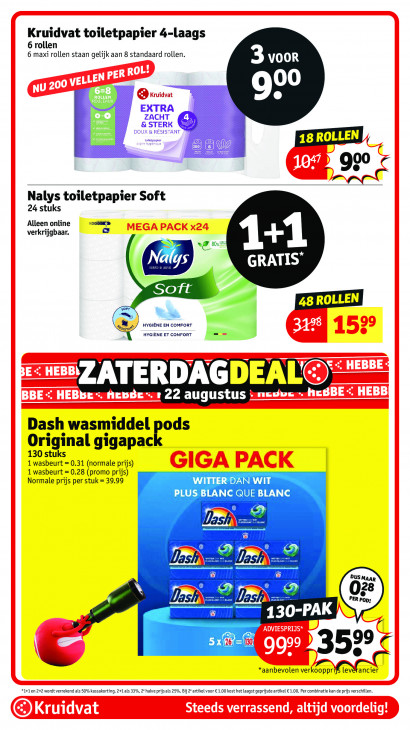 Kruidvat Folder 18.08.2026