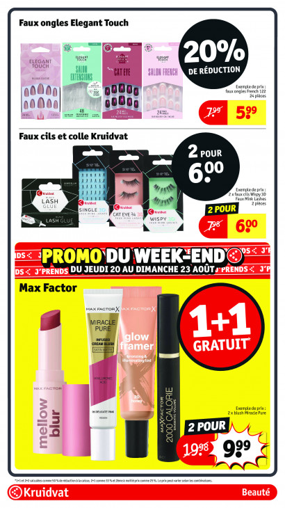 Kruidvat Dépliant 18.08.2026