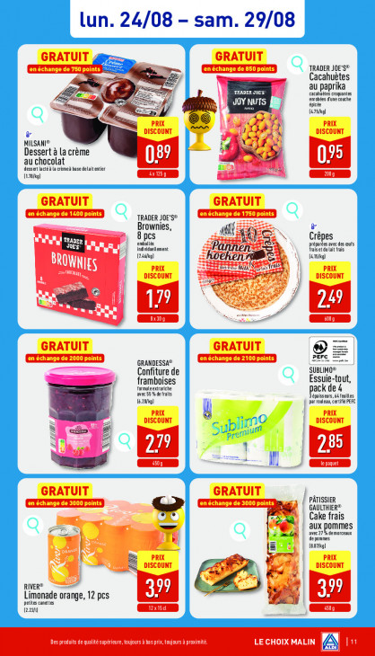 Aldi Dépliant 24.08.2026