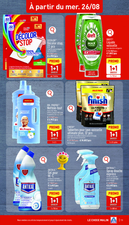 Aldi Dépliant 24.08.2026