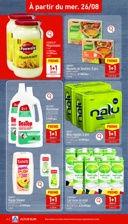 Aldi Dépliant 24.08.2026