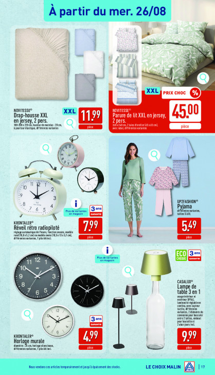 Aldi Dépliant 24.08.2026