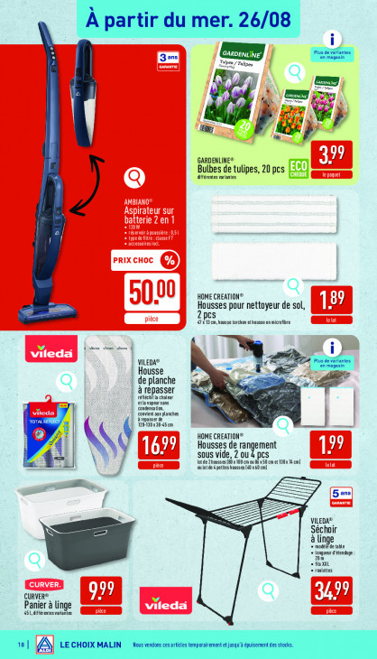 Aldi Dépliant 24.08.2026