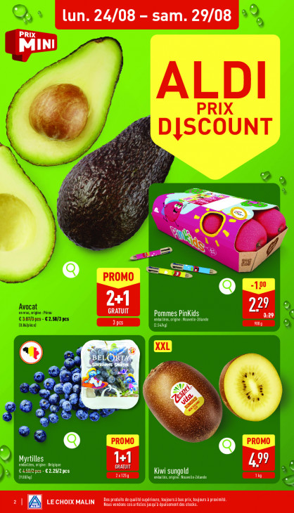 Aldi Dépliant 24.08.2026