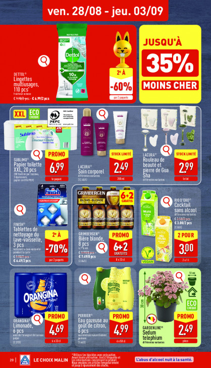 Aldi Dépliant 24.08.2026