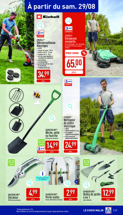 Aldi Dépliant 24.08.2026