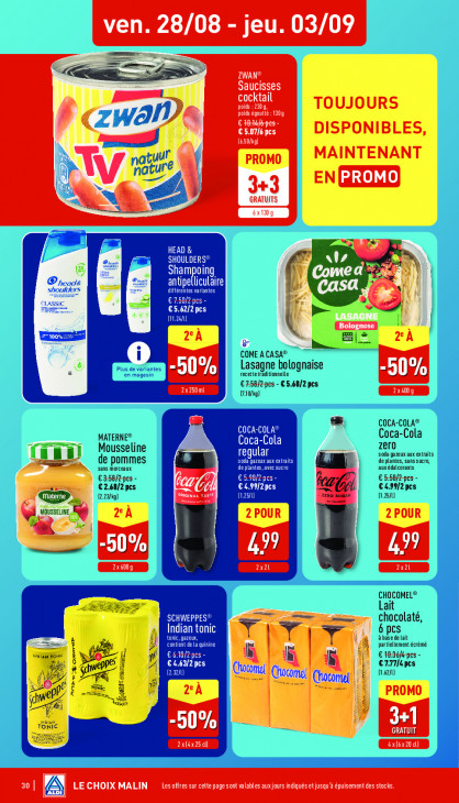 Aldi Dépliant 24.08.2026