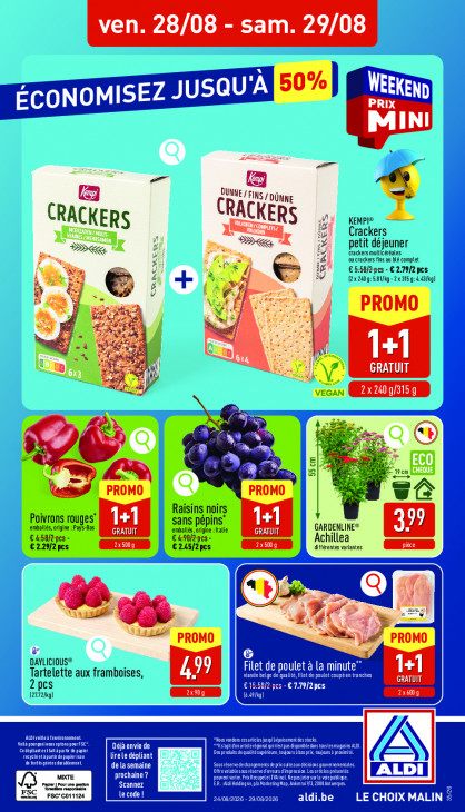 Aldi Dépliant 24.08.2026