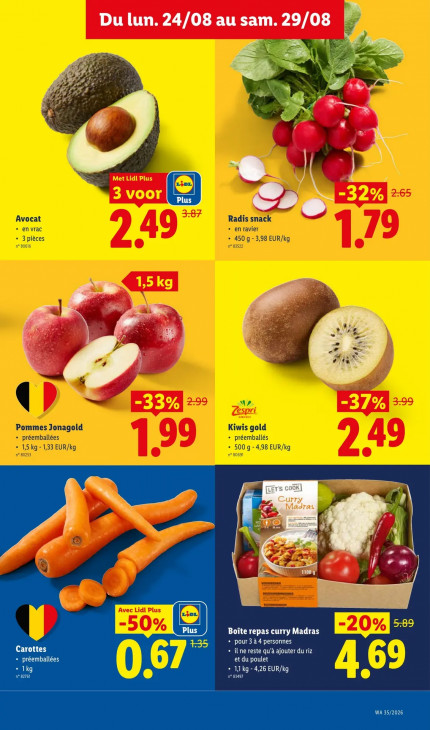 Lidl Dépliant 24.08.2026