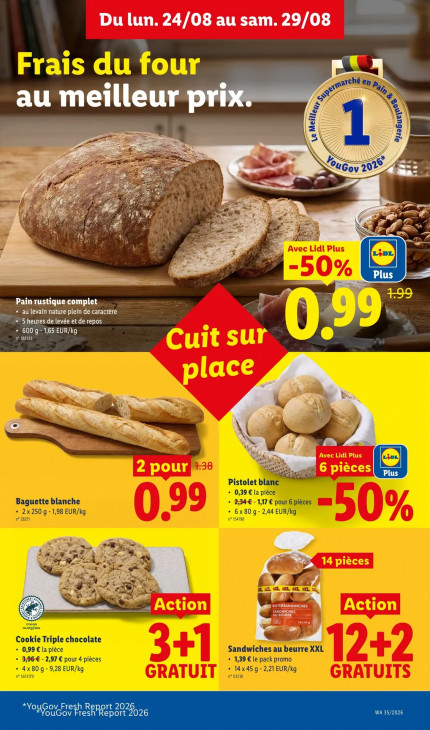 Lidl Dépliant 24.08.2026