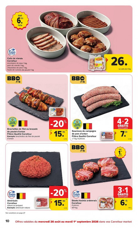 Carrefour Dépliant 26.08.2026