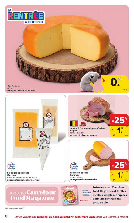 Carrefour Dépliant 26.08.2026