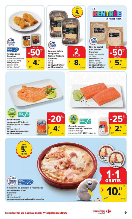 Carrefour Dépliant 26.08.2026