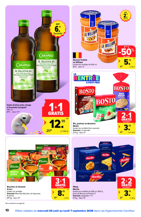 Carrefour Dépliant 26.08.2026