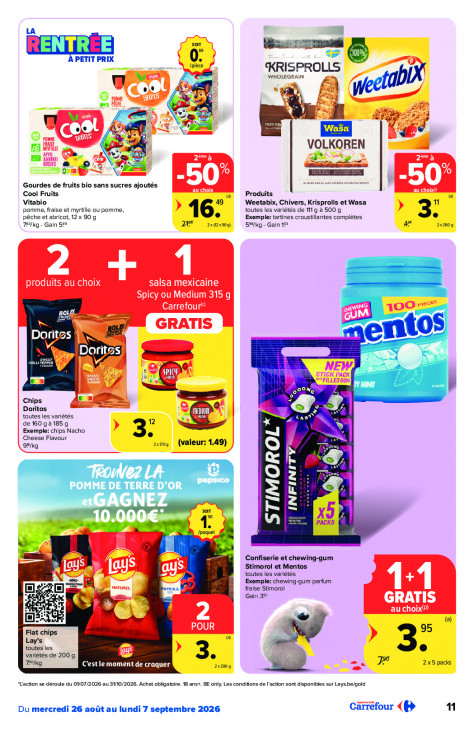 Carrefour Dépliant 26.08.2026