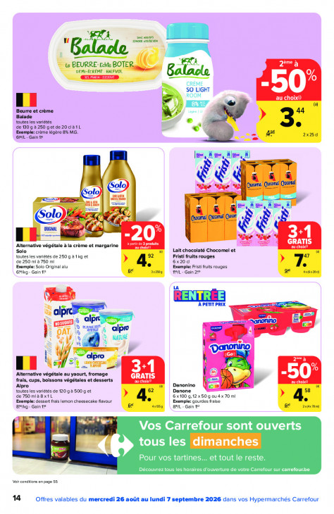 Carrefour Dépliant 26.08.2026