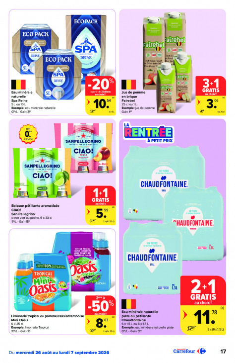 Carrefour Dépliant 26.08.2026